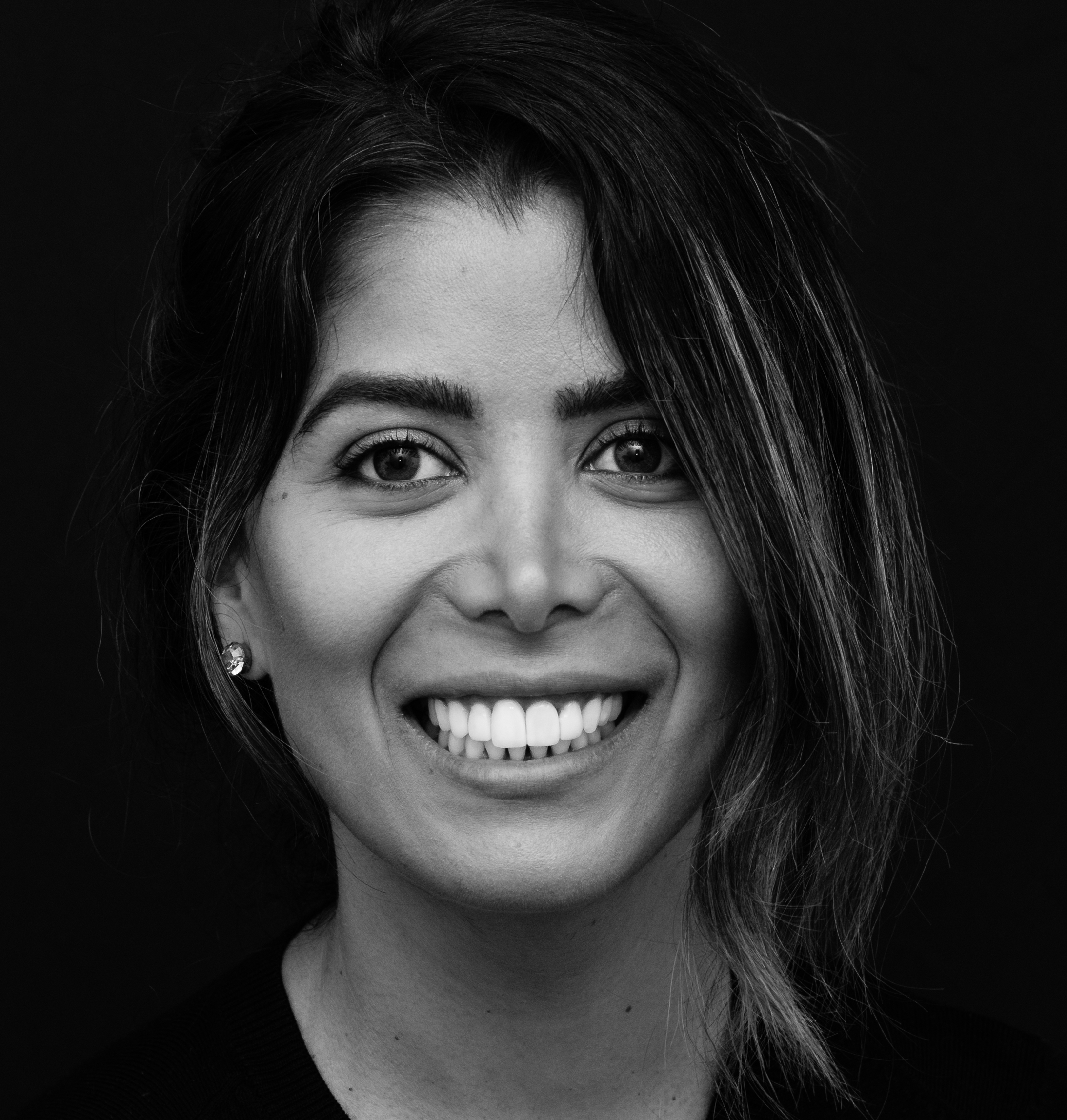Close-up photo of Claudia Schaettgen, a professional with a strong experience in digital and even marketing. Currently working as a Digital Manager at Match-Maker Ventures