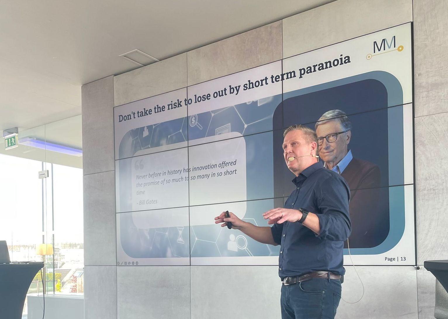 Christopher Laska shares best practices on how to leverage innovation to get competitive advantage in the market