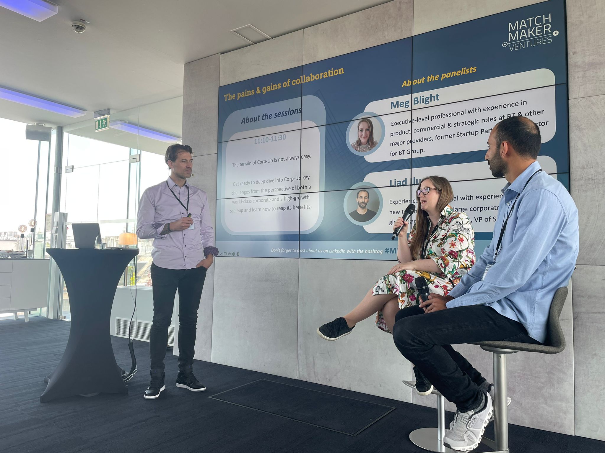 Meg Blight and Liad Iluz share the pains and gains of scaleup-corporate (Corp-Up) collaborations